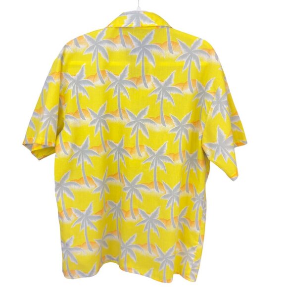 Vintage 1980's Men's Tropicana Hawaiian Shirt With Palm Tree - Picture 4 of 9